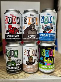 Funko soda vari personaggi