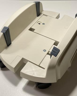 Carrello porta computer tower verticale, su ruote.