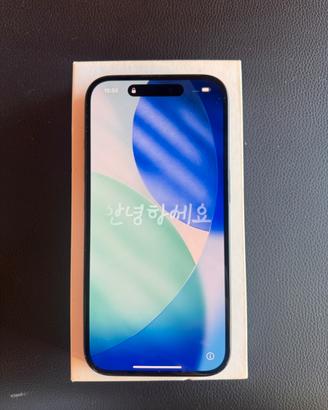 Iphone 16 black 256gb