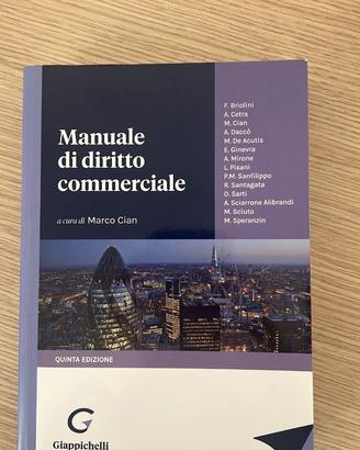 Manuale di diritto commerciale