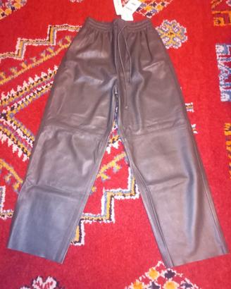 Pantaloni pelle The Sadie Pants Zara XS mai usati
