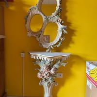 Specchio e Consolle barocca