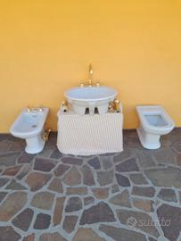 lavandino + wc + bidet