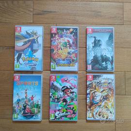 Lotto giochi Nintendo Switch pokemon dragonball ..
