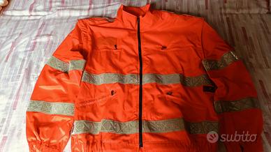 giubbotto colore arancione 3XL