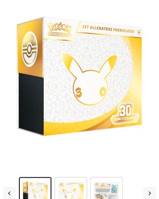 Pokémon set allenatore 30 anniversario