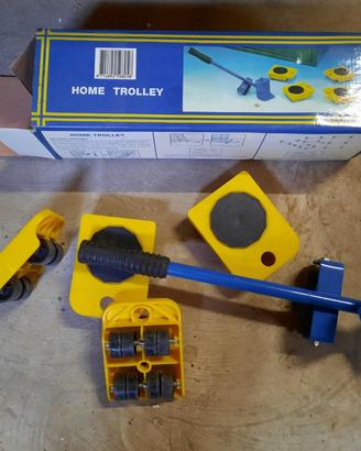 Home trolley con ulteriori 4 ruote