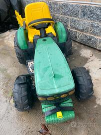 Trattore + Rimorchio John Deere Bambini Elettrico