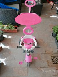 Triciclo pegaso rosa