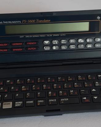 traduttore portatile Texas Instruments PS 5600