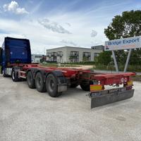 Semirimorchio ZORZI allungabile porta container