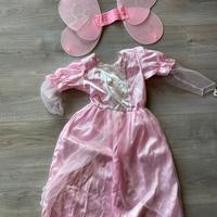 Costume carnevale fatina 4-6 anni