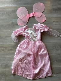 Costume carnevale fatina 4-6 anni