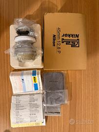 Obiettivo NOS  Nikon 45mm f/2.8 P