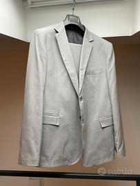 Massimiliano Sorvino abito uomo fresco lana tg. 58