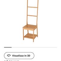 sedia porta asciugamani