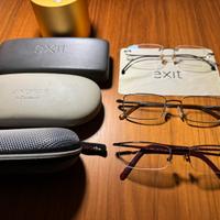 Montature da vista zerorh+, Exit e Aristar