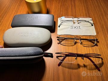 Montature da vista zerorh+, Exit e Aristar