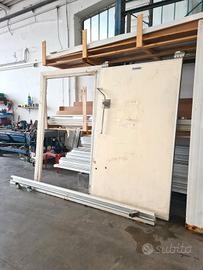 porta frigo con guida di scorrimento usata, si tra
