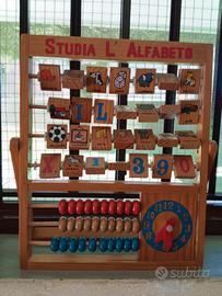 abaco in legno 