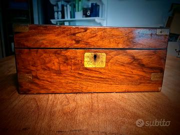 Raro Scrittoio da Viaggio Antico XIX Secolo