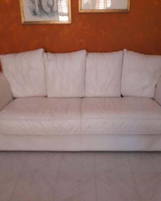 Divano in pelle 4 posti