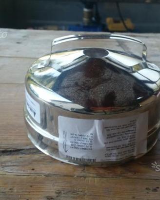 Tappo per canna fumaria acciaio inox 130