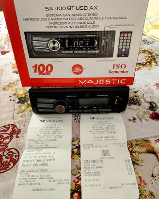 lettore Bluetooth, USB e SD x auto 