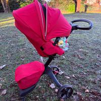 Passeggino TRIO Stokke Xplory X completo + accesso