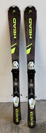 Sci bambino Head 117 + bastoncini Leki 85