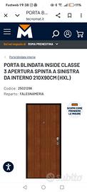 porta blindata 
