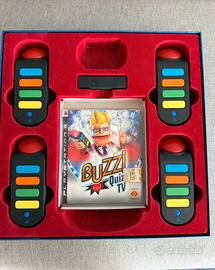 Buzz + Quiz TV bundle.  Play Station 3