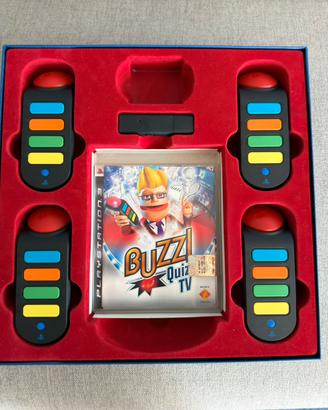 Buzz + Quiz TV bundle.  Play Station 3