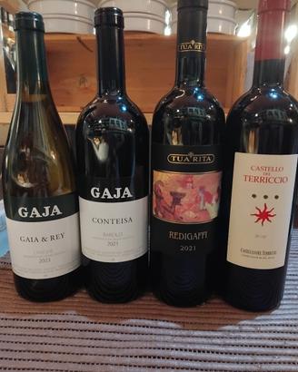 Bottiglie di vino
