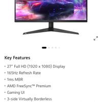 Monitor LG UltraGear 27GQ50F 