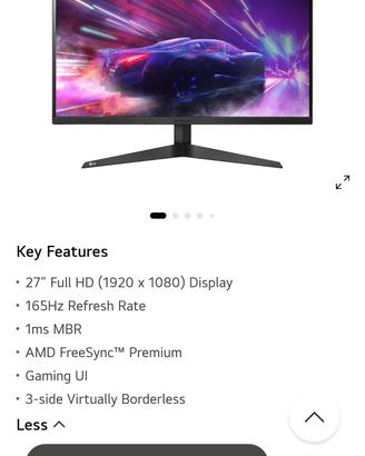 Monitor LG UltraGear 27GQ50F 