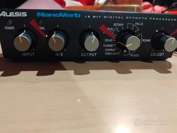 Multieffetto Alesis per microfono e strumenti atti
