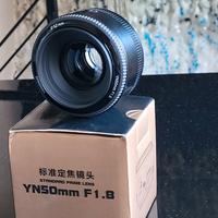 Obiettivo Yongnuo 50mm F1.8 (per Canon)