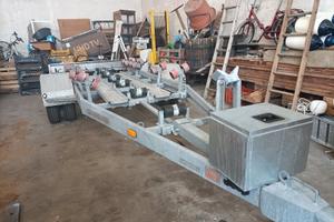 carrello porta barca portata 2000 kg