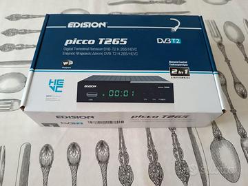 Decoder Tv digitale terrestre Edision Picco T265