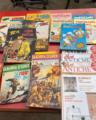 Giornalini di varie tipologie