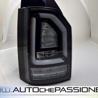 Coppia fanali posteriori led nera/fume per VW Bus 