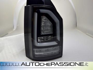 Coppia fanali posteriori led nera/fume per VW Bus 