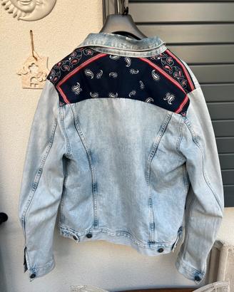 Denim Jacket Berna Patchwork taglia M