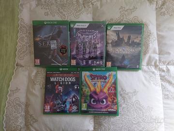 sekiro e gotham knight sigillati + altri xbox