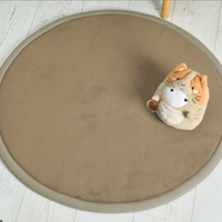 Tappeto rotondo e scendiletto per bambini Loartee