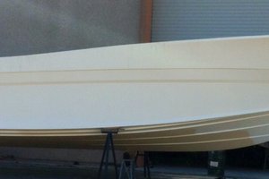 Scafo in Vetroresina 17,90m x 4,50m -