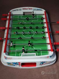 Calciobalilla Grazioli  in plastica bianca