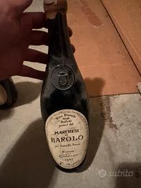 6 RARI BAROLO STORICI 1943 e 1945 da collezione