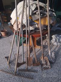 attrezzatura da giardino 9 pezzi 